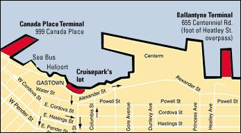 Vancouver Cruise Ship Terminals